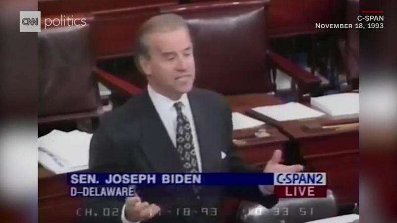 Biden in 1993 speech pushing crime bill warned of 'predators on our streets' who were 'beyond the pale'