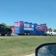 Biden Team Cancels Texas Event After Highway 'Ambush' by MAGA Cavalry