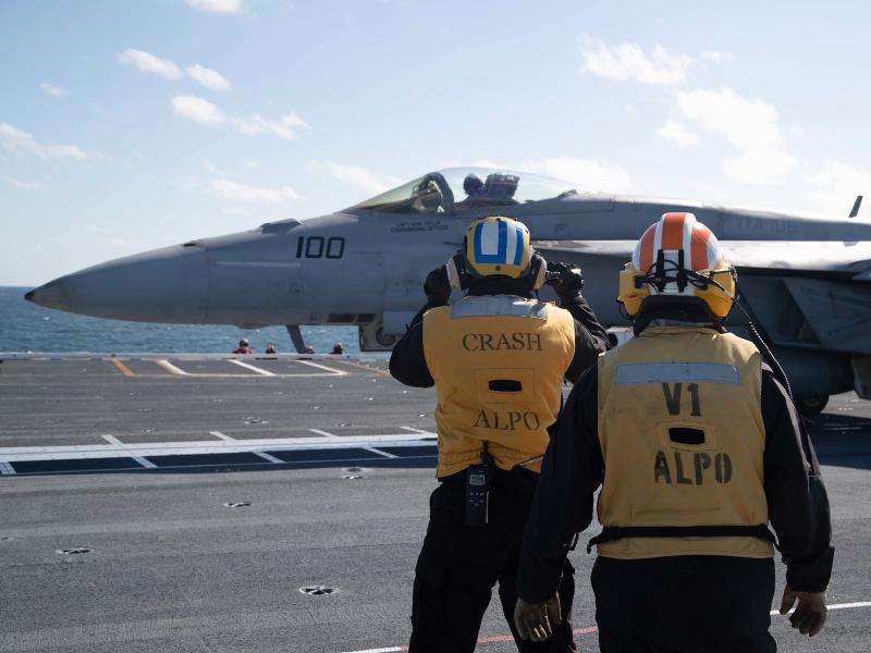 How a pilot who's landed on 6 different classes of aircraft carrier prepared to land on the Navy's newest flattop