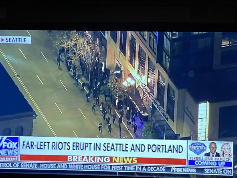 "Unity" breaks out in Portland and Seattle