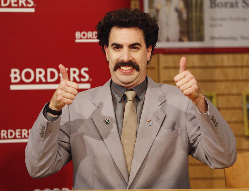 Sacha Baron Cohen says he'll 'hire Rudy Giuliani to contest the results' if he doesn't win Golden Globes for 'Borat' and 'Trial of the Chicago 7′