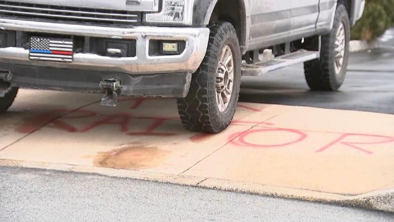 'Traitor' Painted Outside Chester County Home Of Michael Van Der Veen, One Of Donald Trump's Defense Attorneys - CBS Philly