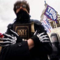 White nationalists use Christian symbols to send messages to racists