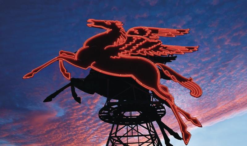 The History Behind Dallas' Flying Red Horse