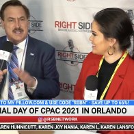 My Pillow CEO Mike Lindell cut off during CPAC interview