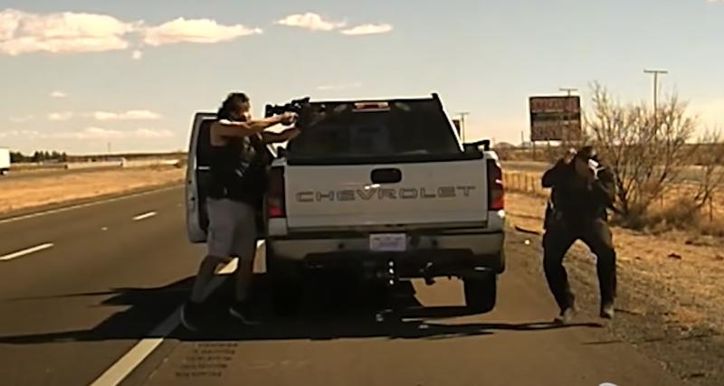 New Mexico cop Darrian Jarrott's shooting death during traffic stop: video