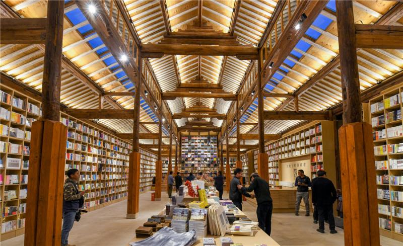 Bookstores rewrite villages' stories