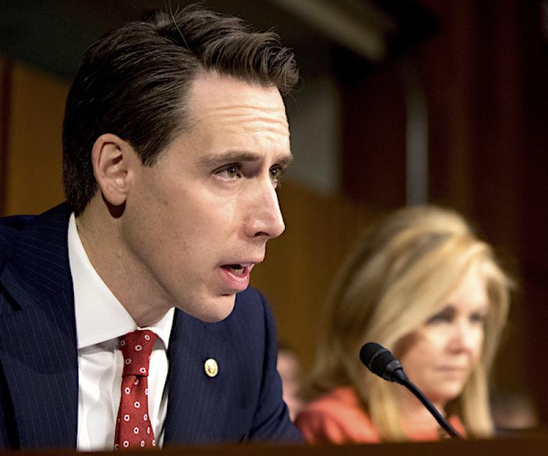 Hawley's Once-Canceled Big Tech Book Emerges a Bestseller 