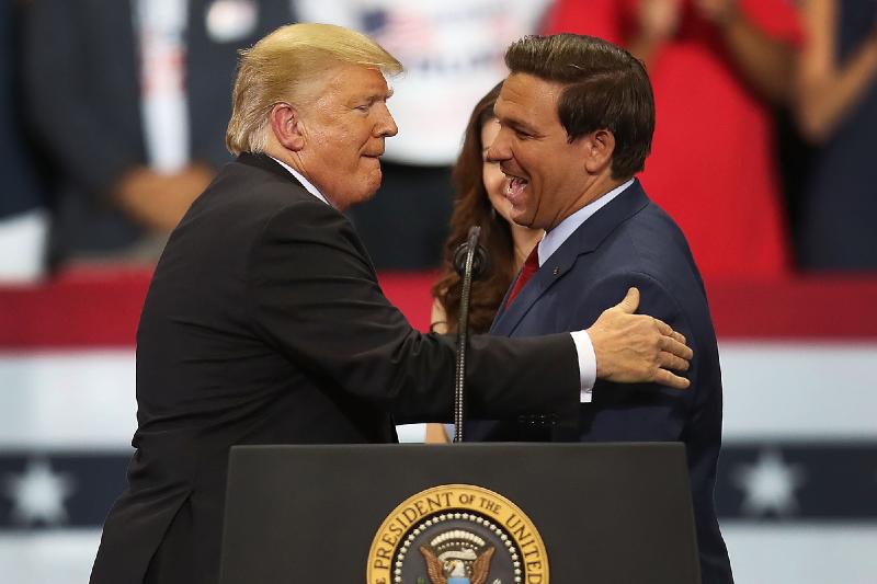 Trump eyeing Florida Gov. DeSantis as 2024 running mate