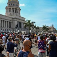 Biden Administration Claims Cuban Anti-Communist Protests Are About 'Rising COVID Cases/Deaths'