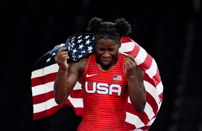 Mother of Olympic gold medalist Tamyra Mensah-Stock receives $250,000 food truck after Tokyo Games