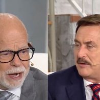 Mike Lindell and Jim Bakker join forces to peddle "Children's Bible Pillows" to help them fight the Devil | Boing Boing