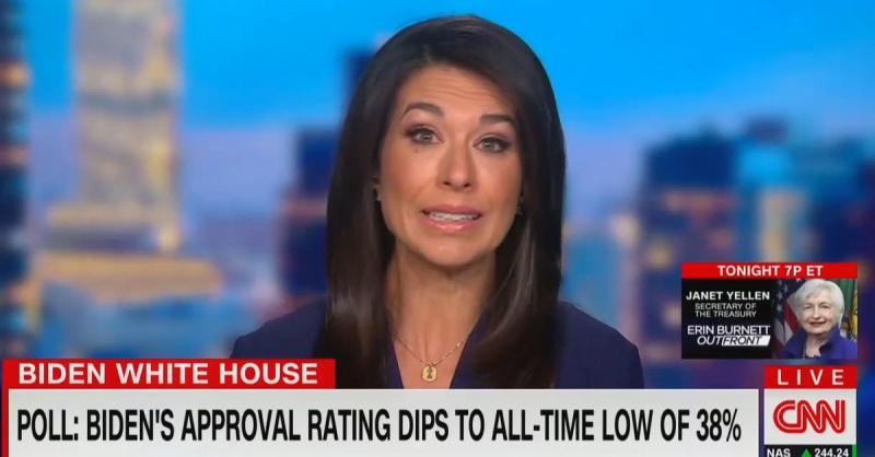 WATCH: CNN Bends Over Backwards To Cushion The Blow From Devastating Record Low Biden Poll