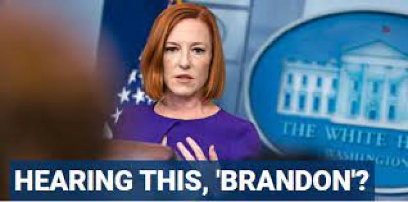 Psaki claims Biden doesn’t spend much time thinking about ‘Let’s Go Brandon’ rallying cry