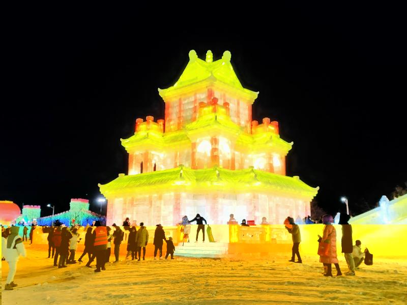 Annual ice, snow festival once again comes around in Jilin