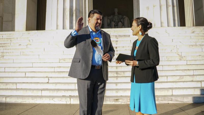 Now sworn in, first Native parks director faces 'a huge task' - Indian Country Today