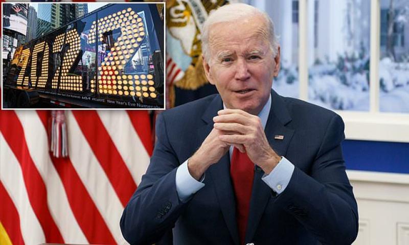 'There's a lot of reason to be hopeful in 2020': Biden gets the YEAR wrong during COVID briefing  | Daily Mail Online