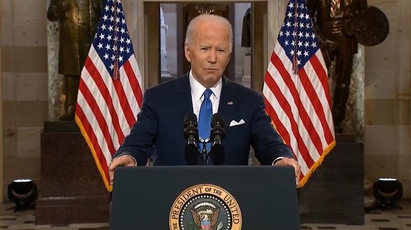 President Biden Does Not Hold Back On Trump, Delivers Powerful Speech On Anniversary Of Jan. 6th: "He's Not Just The Former President, He's A Defeated President"