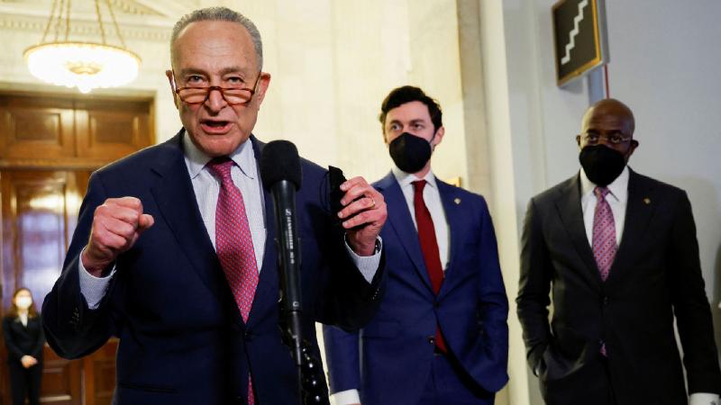 Chuck Schumer's Georgia voting 'tall tale' shows desperation to avoid primary challenge from AOC: WSJ