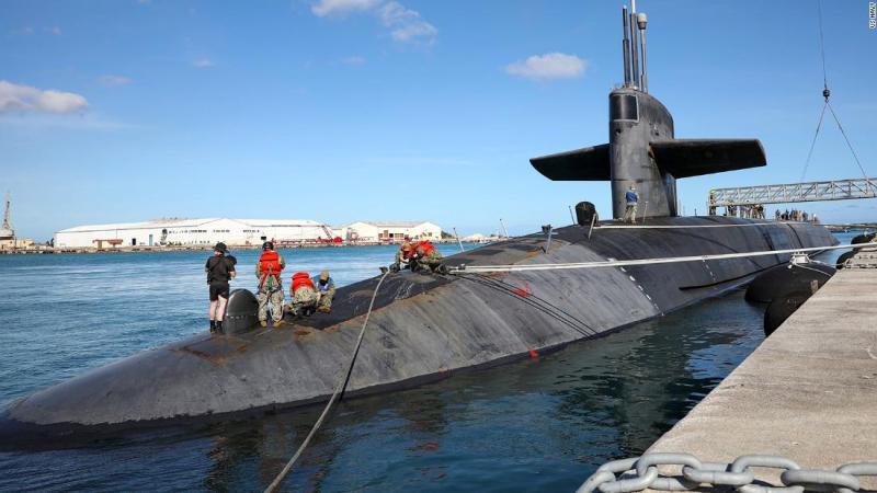 USS Nevada: US Navy ballistic missile submarine makes rare appearance in Guam