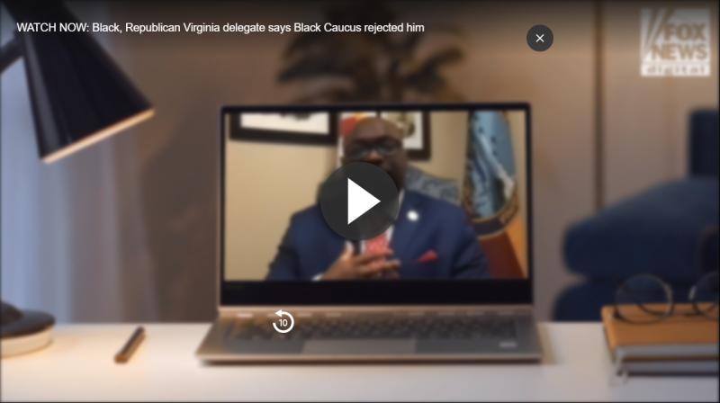 Black, Republican Virginia delegate says Black Caucus rejected him | Fox News