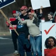 Biden showered with 'Let's Go Brandon' chants and 'Build Crack Better' signs on Virginia roadway