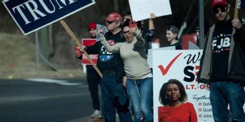 Biden showered with 'Let's Go Brandon' chants and 'Build Crack Better' signs on Virginia roadway