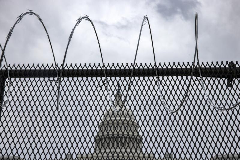 Nervous Joe & Nancy Orders Capitol Fence Reinstalled Again