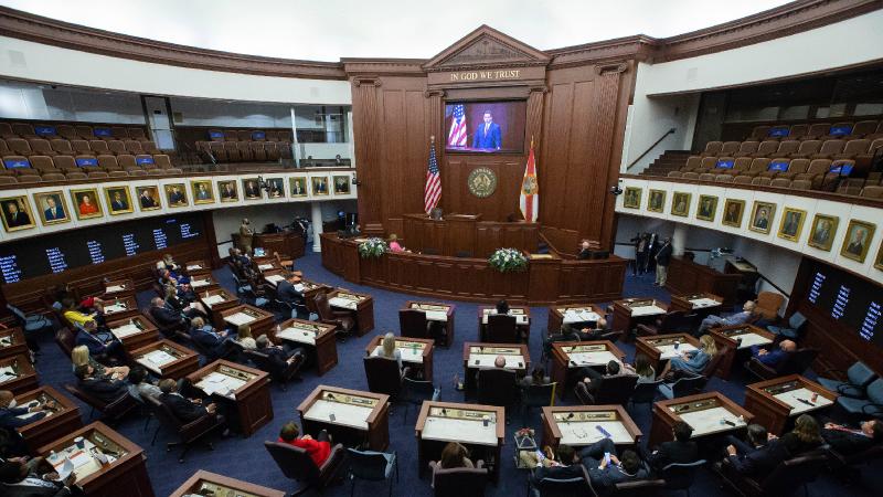 Florida Senate Passes Voting Bill to Create Election Crimes Agency - The New York Times