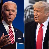 Biden swipes at Trump for 'mismanagement' of the economy: 'We're reducing the Trump deficits'