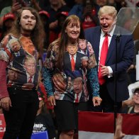 Trump Demands T-Shirts from MAGA Fans at Alaska Rally