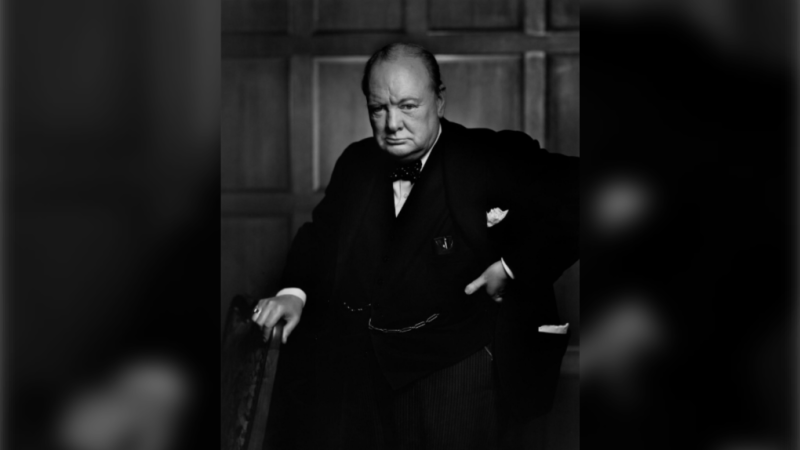 Iconic Sir Winston Churchill photograph stolen from Chateau Laurier, replaced with copy