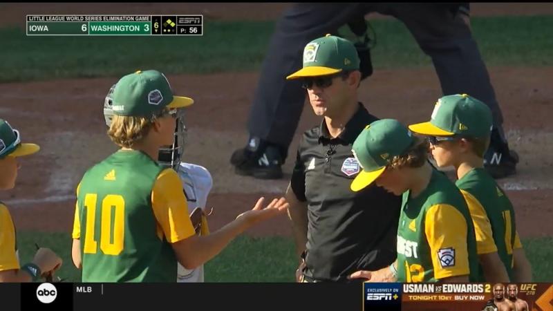 Hot mic catches Little Leaguer blaming ESPN for bad umpire call