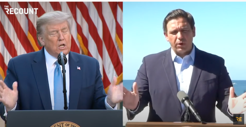 Trump Pretty Sure Ron DeSantis Going Single White Fascist On Him - Wonkette