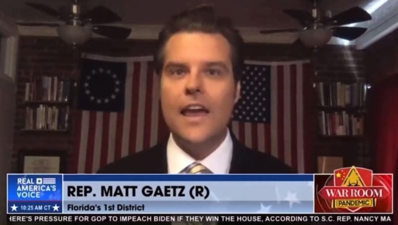 Matt Gaetz: Biden Impeachment Must Be First Priority For GOP