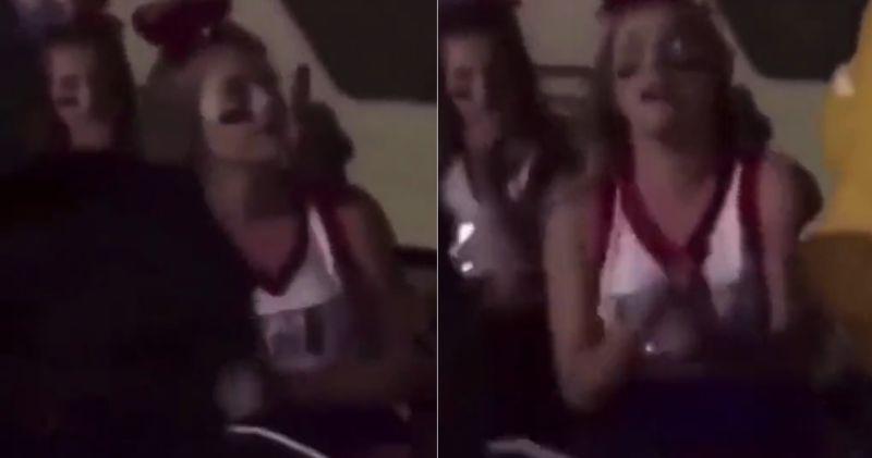 Cheerleader Fight Steals Show On College Football Gameday 