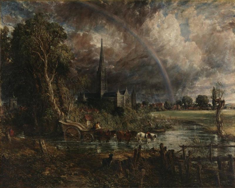 The spat which lasted 187 years......Constable and Turner re-united