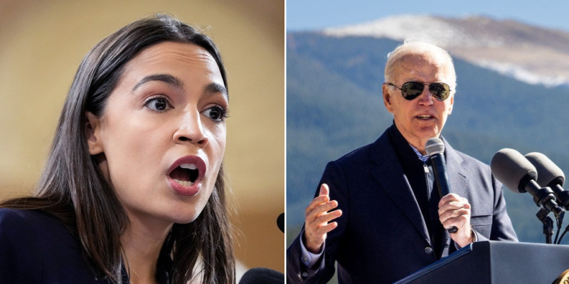 AOC hits Biden for not pardoning illegal immigrants for federal offenses of simple marijuana possession | Fox News