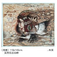 Ancient craft of grain painting thrives in Hebei