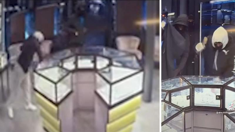 Brooklyn jewelry heist: 3 suspects caught on camera stealing $2 million in items from Facets in Park Slope