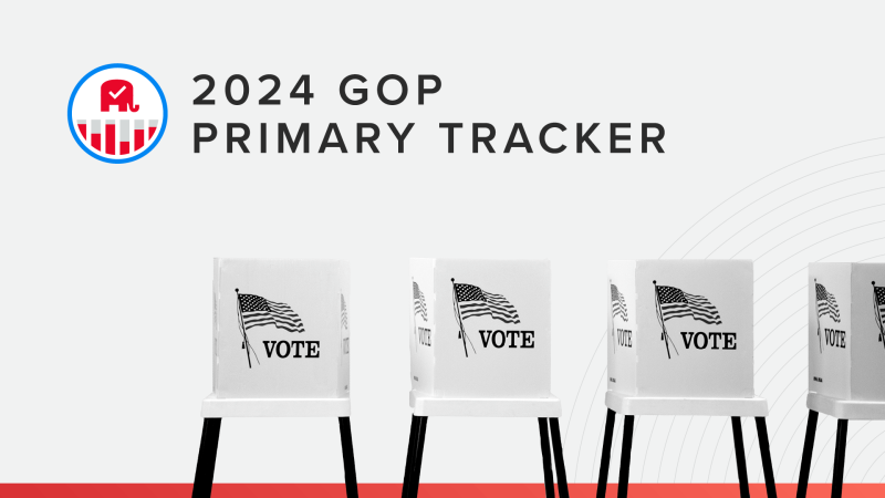 2024 GOP Primary Election Tracker -  Trump Leads DeSantis By 13%