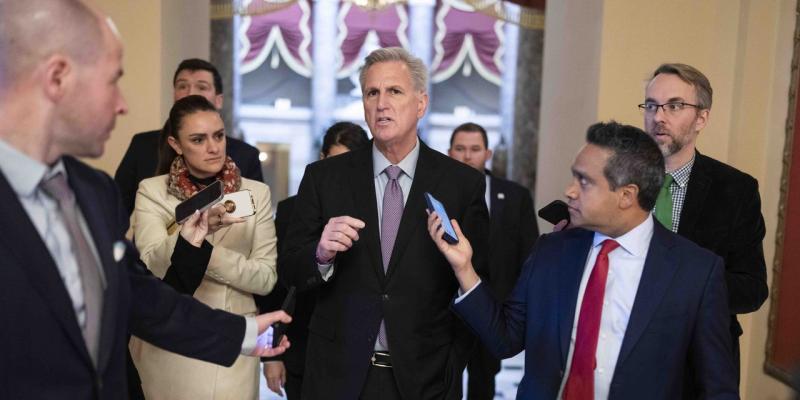 House Speaker Kevin McCarthy to Meet With Biden, Expected to Discuss Debt Ceiling 