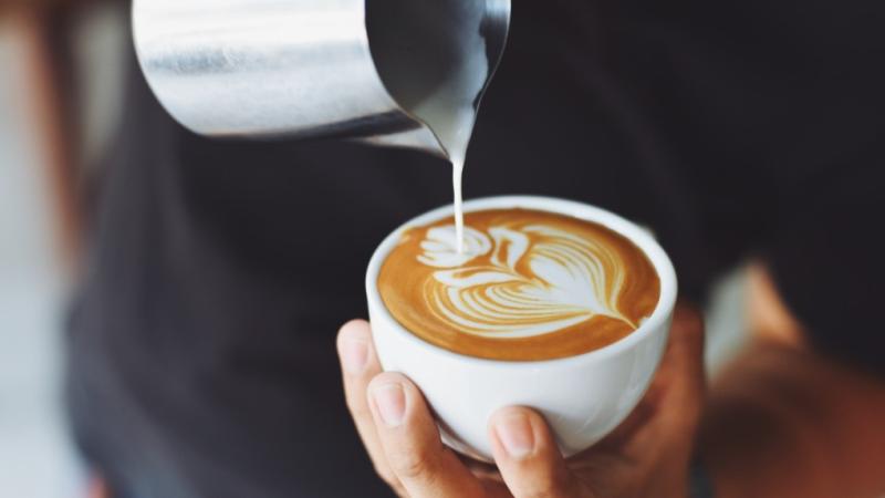 Why adding a bit of milk to your morning coffee might be good for you