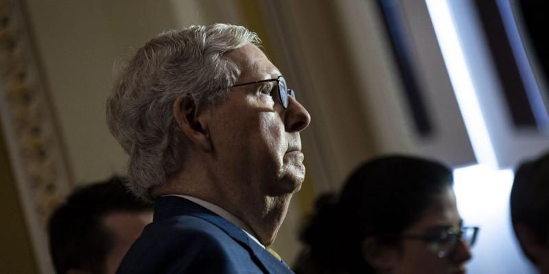 Mitch McConnell Hospitalized After Falling at Hotel