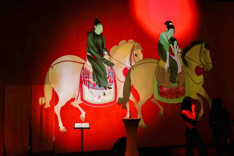 Artist's immersive show a digital interpretation of traditional culture