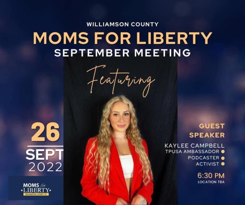 Moms for Liberty Speaker calls for public execution of President Biden