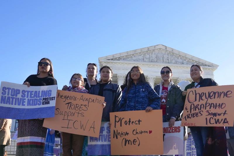 Supreme Court preserves law that aims to keep Native American children with tribal families | AP News