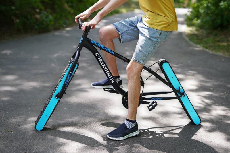 Meet the "Wheel-less" Bicycle That's Breaking All the Rules and Turning Heads