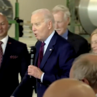 Biden Forced Back To Stage After Forgetting To Sign Executive Order (Video) - Rare