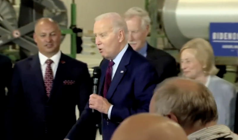 Biden Forced Back To Stage After Forgetting To Sign Executive Order (Video) - Rare